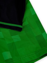 Character Black/Green Minecraft 2 Piece Top & Shorts Set - Image 6 of 9
