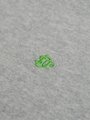 Superdry Grey Marl Essential SDCO Logo Embroidered T-Shirt - Image 6 of 6