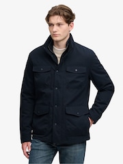 Superdry Blue 2 In 1 Burford Jacket - Image 1 of 7