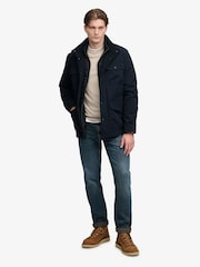 Superdry Blue 2 In 1 Burford Jacket - Image 4 of 7