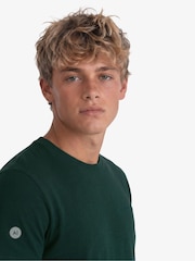 أخضر غابات - تيشرت أساسي بشعار الشركة من Superdry - صورة 5 من 7