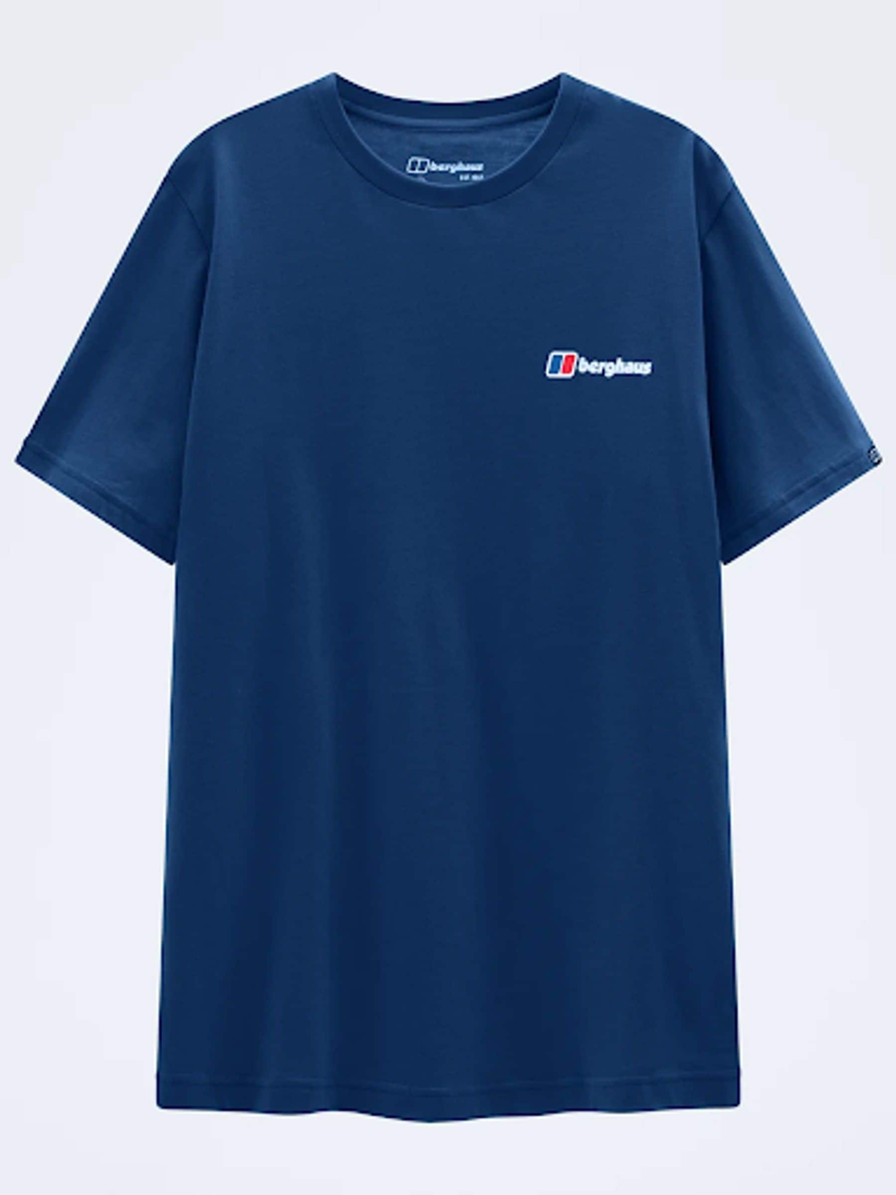 Berghaus Men's Blue Class Logo T-Shirt - Image 2
