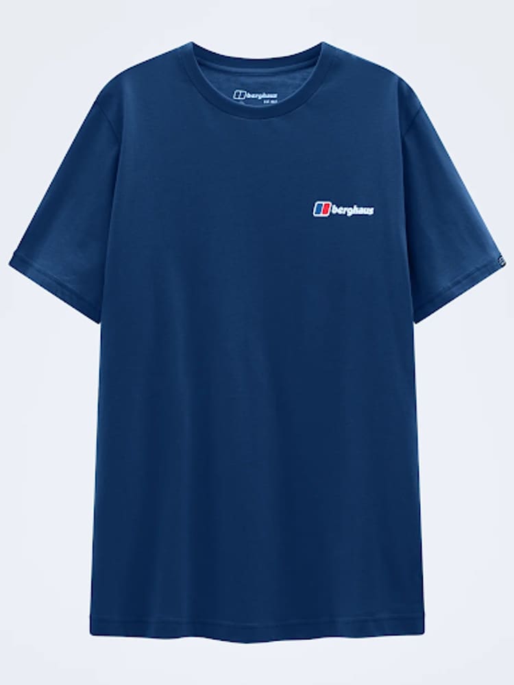 Berghaus Navy Class Logo Short Sleeve Graphic T-Shirt - Image 1 of 1 Berghaus Navy Class Logo Short Sleeve Graphic T-Shirt - Image 1 of 1