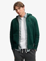 Verde - Superdry Essential Sdco Logo Zip Hoodie - Imagen 1 de 6