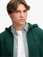Verde - Superdry Essential Sdco Logo Zip Hoodie - Imagen 5 de 6