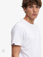 Optisch Weiß - Superdry SD&Co Logo Embroidered T-Shirt - Bild 4 von 9