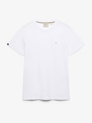 Optisch Weiß - Superdry SD&Co Logo Embroidered T-Shirt - Bild 7 von 9
