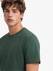 Superdry Forest Green SD&Co Logo Embroidered T-Shirt - Image 3 of 7