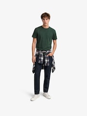 Superdry Forest Green SD&Co Logo Embroidered T-Shirt - Image 5 of 7