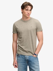 Superdry Green Essential SDCO Logo Embroidered T-Shirt - Image 1 of 6