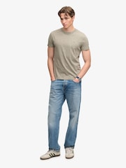 Superdry Green Essential SDCO Logo Embroidered T-Shirt - Image 2 of 6