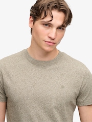 Superdry Green Essential SDCO Logo Embroidered T-Shirt - Image 3 of 6