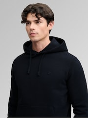 Superdry Navy Blue Essential Logo Hoodie - Image 5 of 5