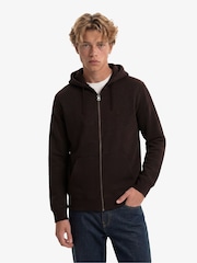 Rojo - Superdry Essential Sdco Logo Zip Hoodie - Imagen 2 de 5