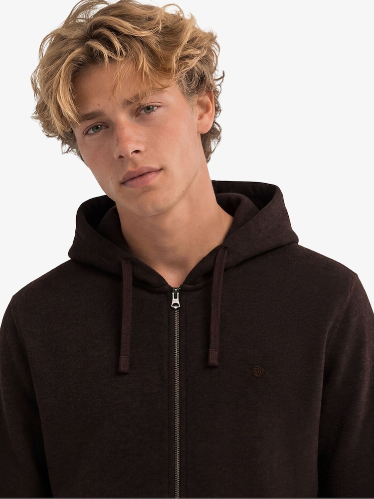 Rojo - Superdry Essential Sdco Logo Zip Hoodie - Imagen 5 de 5