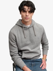 Superdry Grey Essential Logo Hoodie - Image 1 of 6