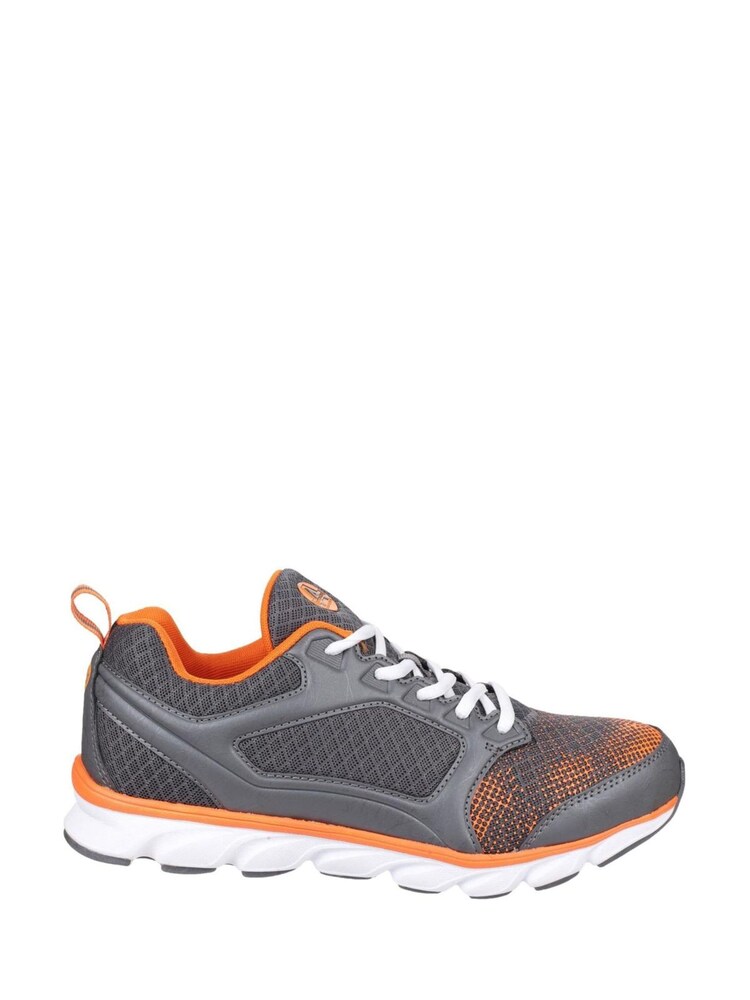 Amblers Safety Grey AS707 Lightweight Non Leather Safety Trainers - Image 1 of 5