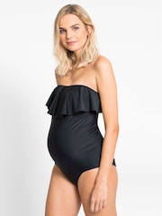 Jojo Maman Bébé Umstandsmode Badeanzug mit Rüschen - Bild 4 von 5