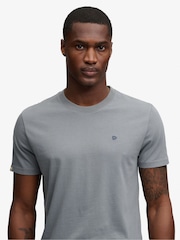 Hellgrau - Superdry SD&Co Logo Embroidered T-Shirt - Bild 4 von 6