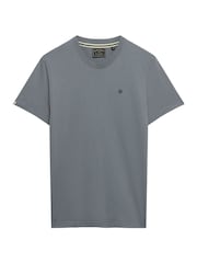 Hellgrau - Superdry SD&Co Logo Embroidered T-Shirt - Bild 5 von 6