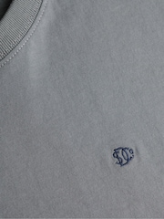Hellgrau - Superdry SD&Co Logo Embroidered T-Shirt - Bild 6 von 6