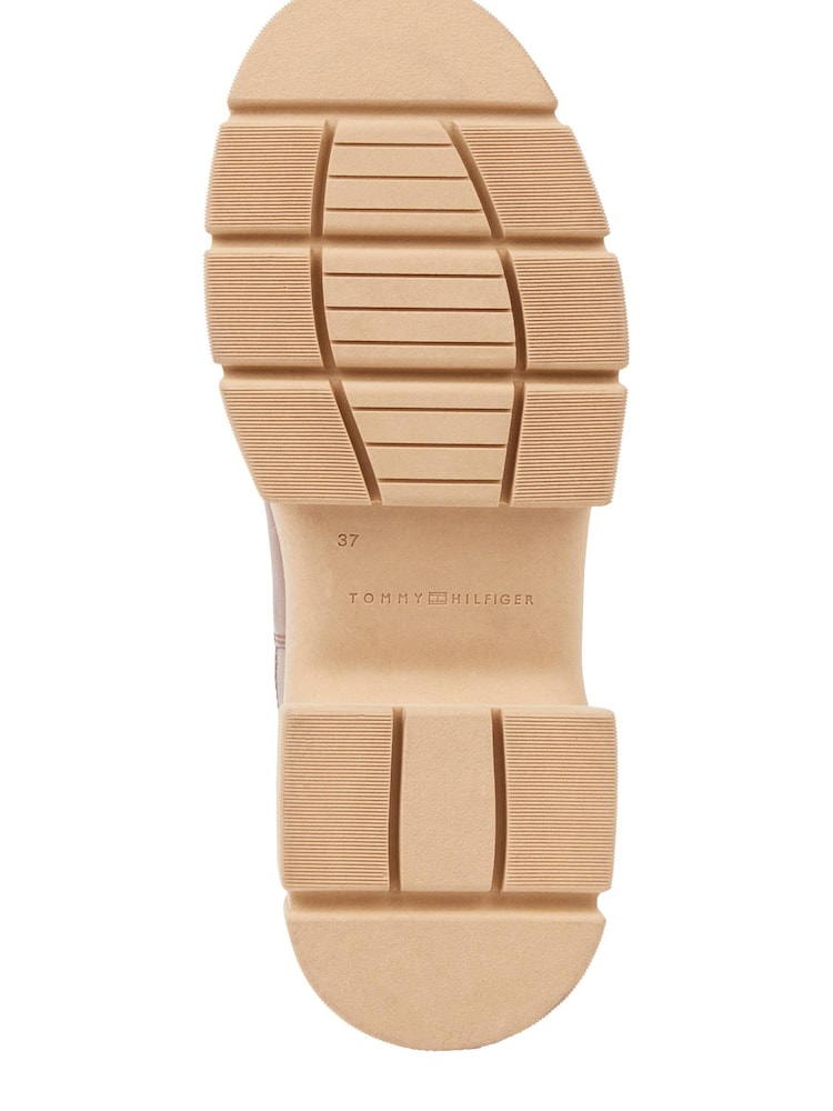Tommy Hilfiger Essential Leather Chelsea Brown Boots - Image 4 of 4