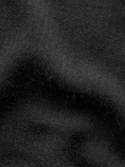Black Long Sleeve Top Merino Blend Thermal Long Sleeve Top - Image 8 of 9