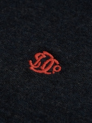 Superdry Blue Essential SD&Co Logo Embroidered T-Shirt - Image 7 of 7