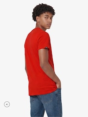 „Superdry Essential Stacked Logo Embroidered“ marškinėliai - 2 paveikslėlis iš 7