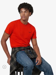 „Superdry Essential Stacked Logo Embroidered“ marškinėliai - 5 paveikslėlis iš 7