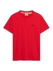„Superdry Essential Stacked Logo Embroidered“ marškinėliai - 6 paveikslėlis iš 7