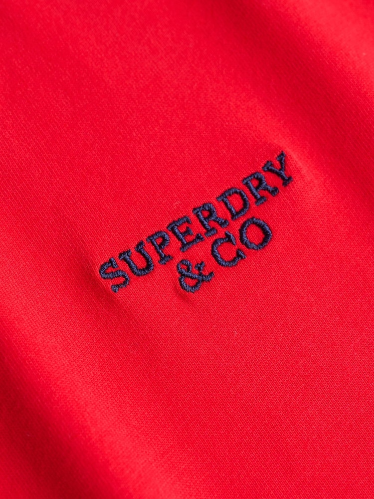 „Superdry Essential Stacked Logo Embroidered“ marškinėliai - 7 paveikslėlis iš 7