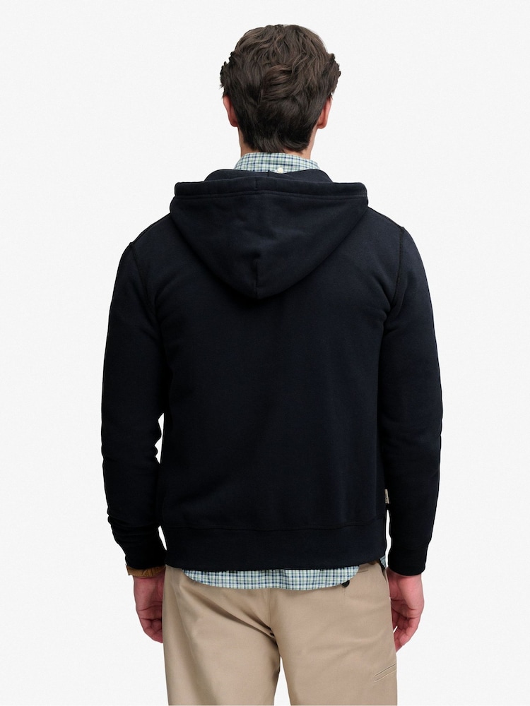 Azul marino - Superdry Essential Sdco Logo Zip Hoodie - Imagen 2 de 5