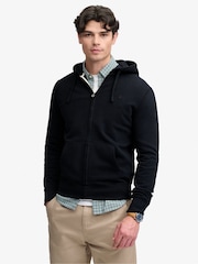 Azul marino - Superdry Essential Sdco Logo Zip Hoodie - Imagen 4 de 5