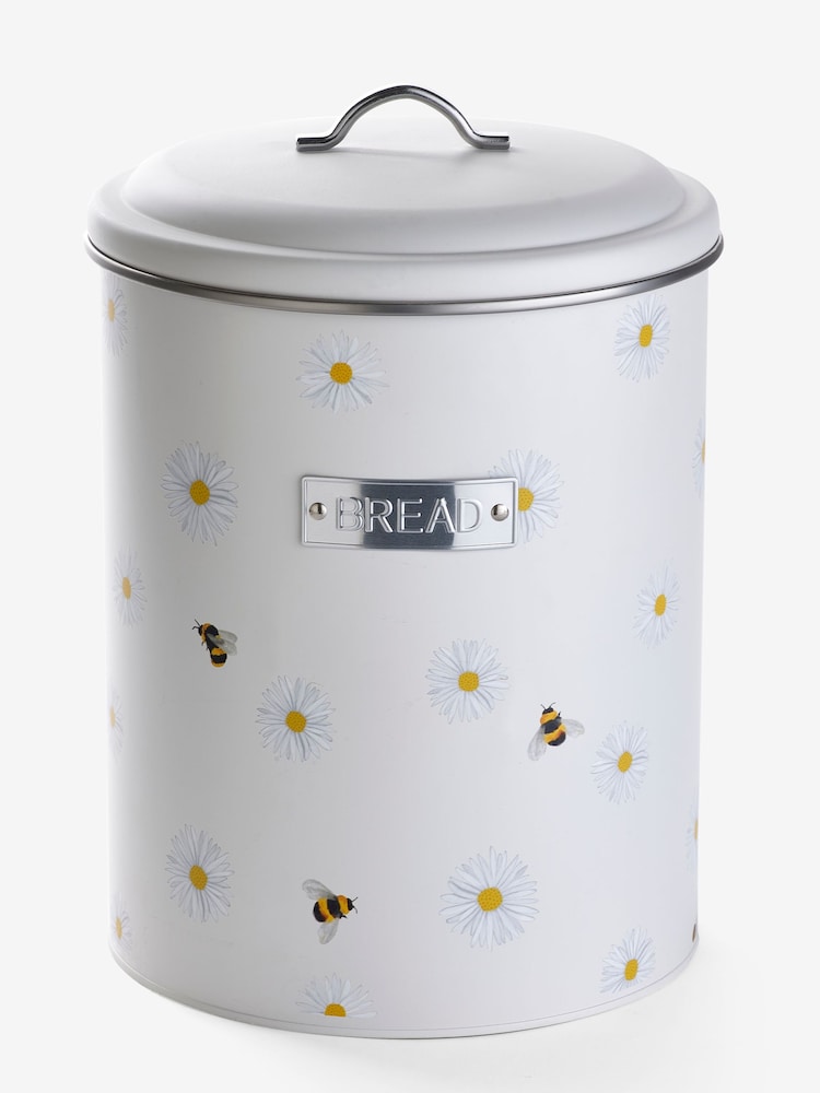 Natural Daisy and Bee Bread Bin - Image 3 of 3