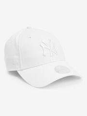 Blanco - Gorra básica de algodón 100 % con diseño de los New York Yankees 9 FORTY New Era® - Imagen 1 de 3