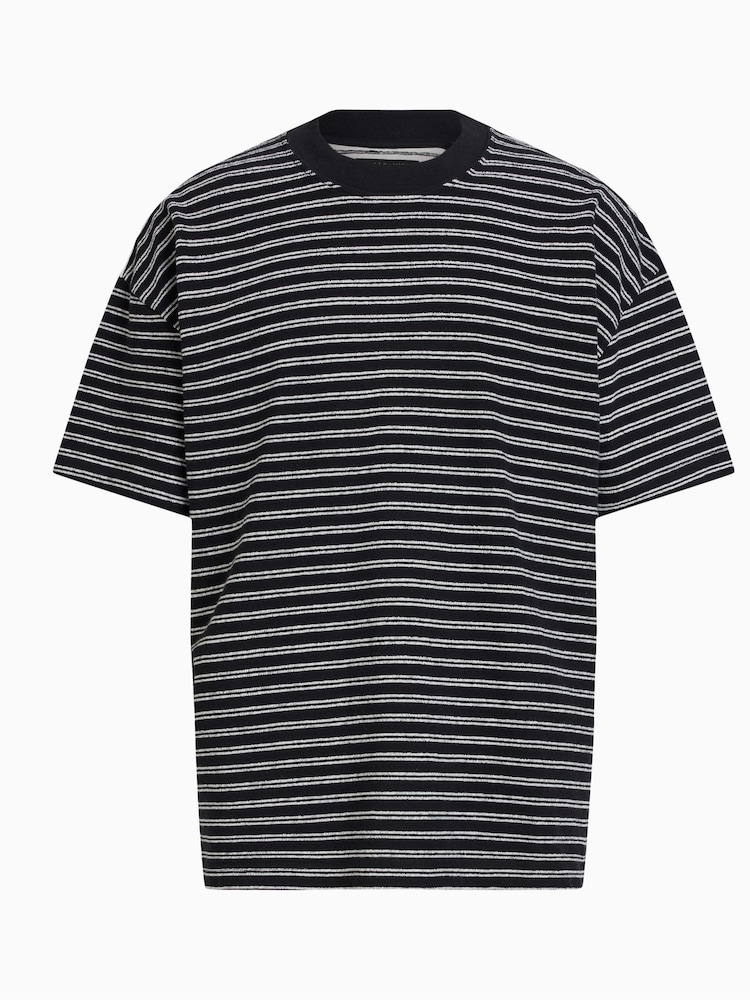 AllSaints – Ricky – Hemd mit Rundhalsausschnitt aus 100 % Baumwolle - Bild 6 von 6