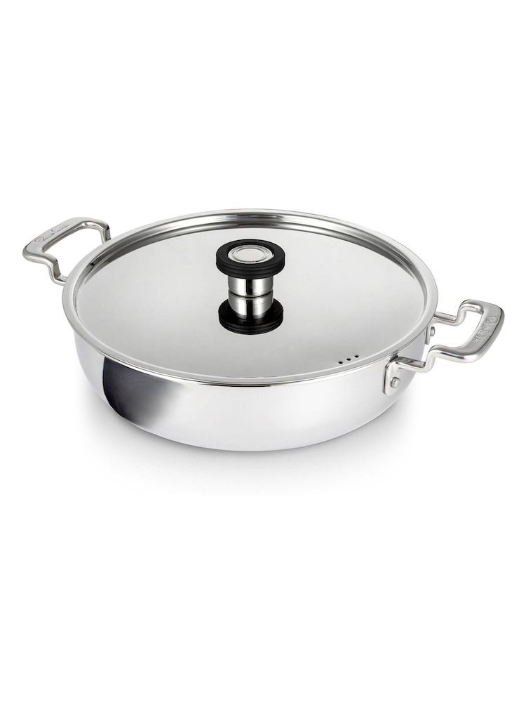 Robert Welch Stainless Steel 316 Series Cookware Low Casserole 28cm - Image 2 of 6