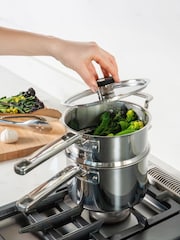 Robert Welch Stainless Steel 316 Series Cookware Steamer Insert 18cm - Image 3 of 5