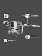 Robert Welch Stainless Steel 316 Series Cookware Steamer Insert 18cm - Image 5 of 5