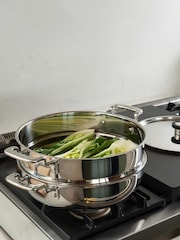 Robert Welch 316 Series Cookware Steamer 2 Piece Set - صورة 1 من 6