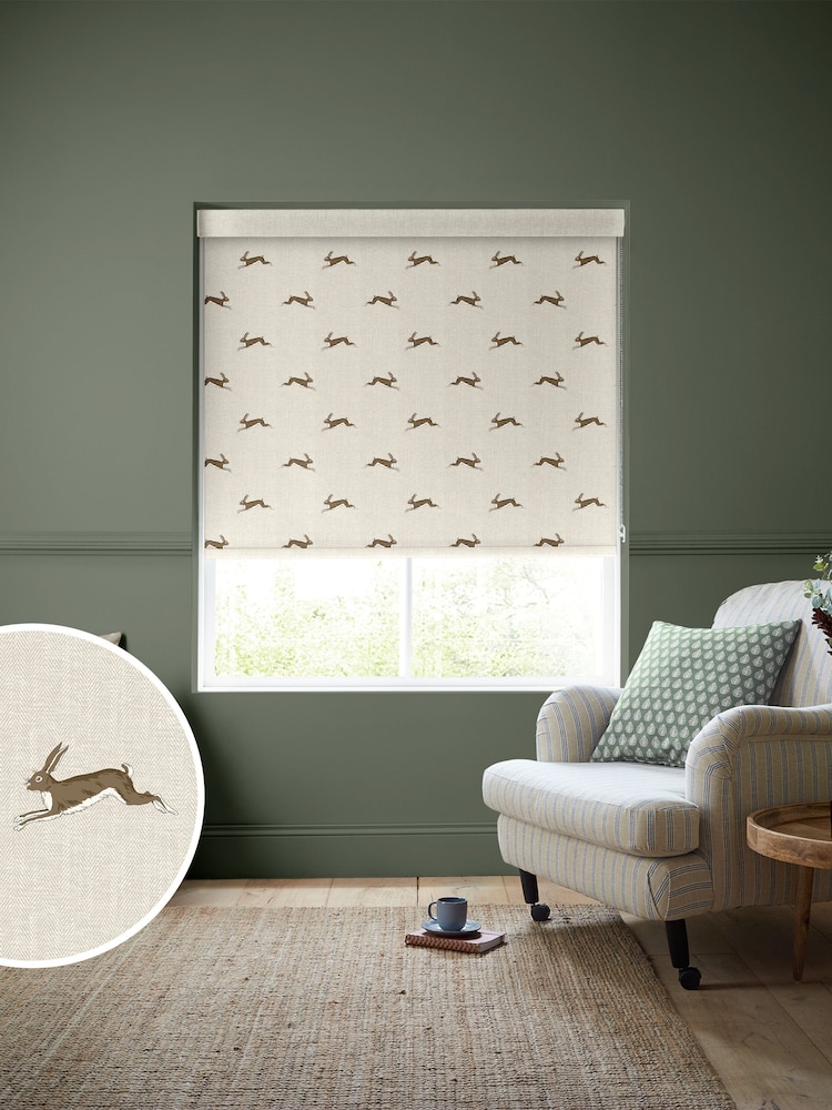 Emily Bond Stone Alice Made to Measure Roller Blinds - Image 1 of 6