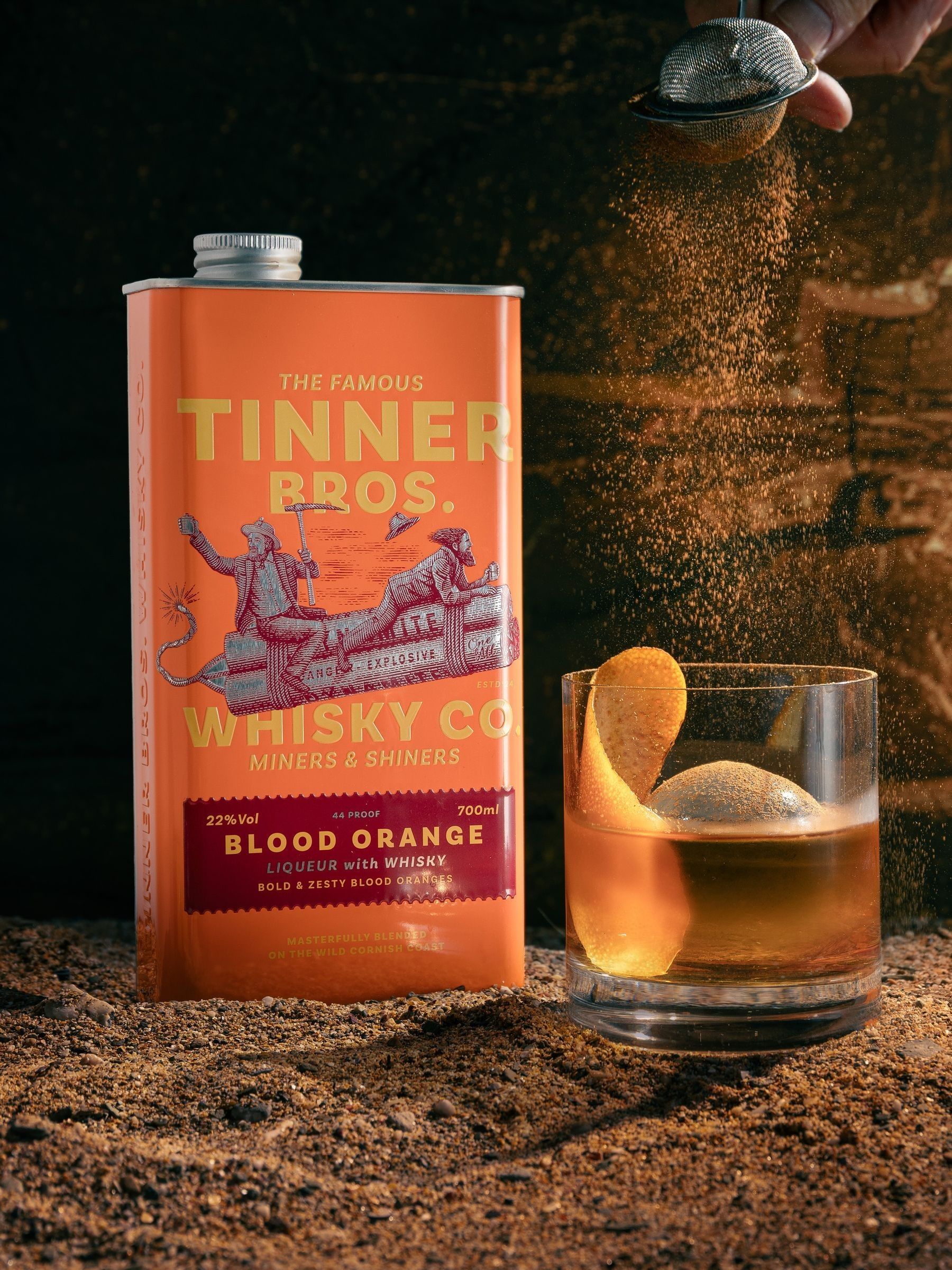 Drinkstime Unisex Orange Tinner Bros Blood Whisky Liqueur - Image 1