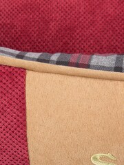 Scruffs® Red Highland Extra Large Breed Dog Box Bed - Image 4 of 4