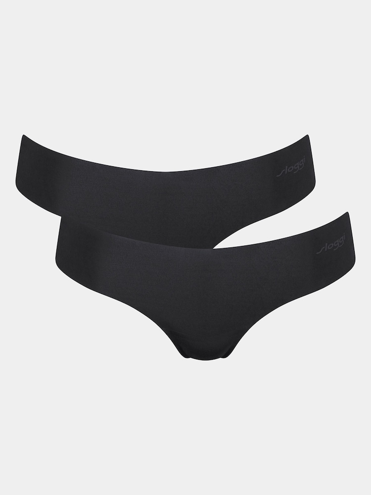 Sloggi Zero Feel 2 Pack Microfibre 2.0 Thongs - Image 5 of 5