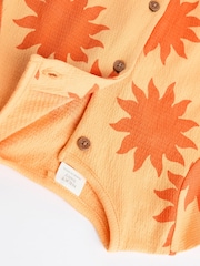 Multi Bright Baby Romper 4 Pack (0mths-3yrs) - Image 5 of 6