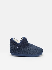 Joules Boys' Cabin Navy Slipper Boots - Image 1 of 8