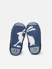 Joules Boys' Cabin Navy Slipper Boots - Image 7 of 8