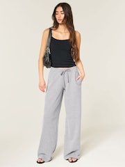 Hollister Grey Low Rise Baggy Joggers - Image 1 of 4