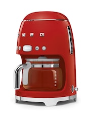 Smeg Red Drip Coffee Machine - Image 2 of 7